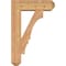 Ekena Millwork Balboa Craftsman Smooth Bracket w/ Offset Brace, Western Red Cedar, 7 1/2"W x 24"D x 36"H BKT0806X24X36BOA04SWR - alternate 3